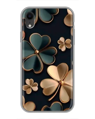 Чохол для iPhone Xr з картинкою «Конюшина в золоті»