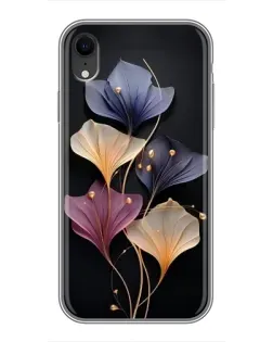 Чохол для iPhone Xr з картинкою «Лілові квіти грації» Чохол для iPhone Xr з картинкою «Лілові квіти грації»