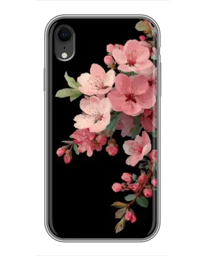 Чохол для iPhone Xr з картинкою «Рожева гілка сакури»