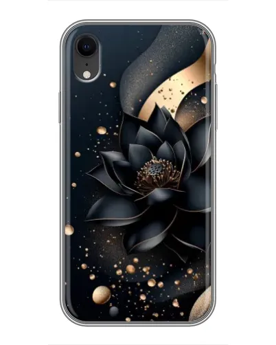 Чохол для iPhone Xr з картинкою «Чорний лотос»