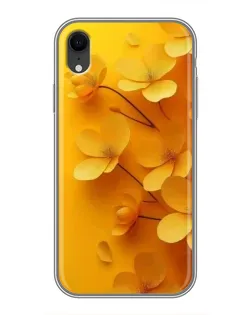 Чохол для iPhone Xr з картинкою «Золоті пелюстки» Чохол для iPhone Xr з картинкою «Золоті пелюстки»