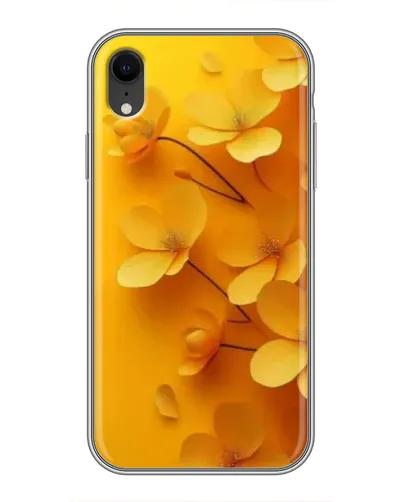 Чохол для iPhone Xr з картинкою «Золоті пелюстки»