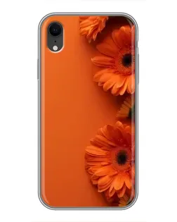 Чохол для iPhone Xr з картинкою «Помаранчеві гербери» Чохол для iPhone Xr з картинкою «Помаранчеві гербери»