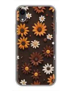 Чохол для iPhone Xr з картинкою «Візерунок з маленьких соняшників» Чохол для iPhone Xr з картинкою «Візерунок з маленьких соняшників»