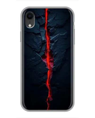Чохол для iPhone Xr з картинкою «Червона лавова тріщина» Чохол для iPhone Xr з картинкою «Червона лавова тріщина»