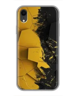 Чохол для iPhone Xr з картинкою «Золоті уламки геометрії»