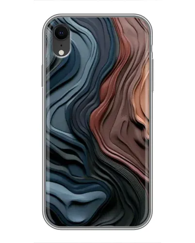 Чохол для iPhone Xr з картинкою «Кольорові хвилі каньйону» Чохол для iPhone Xr з картинкою «Кольорові хвилі каньйону»