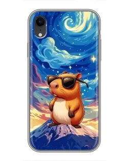 Чехол для iPhone Xr с картинкой «Капибара Ван Гога» Чехол для iPhone Xr с картинкой «Капибара Ван Гога»