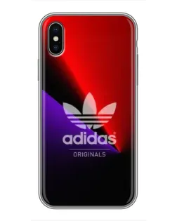 Чохол для iPhone Xs Max з картинкою «Adidas Red Neon»