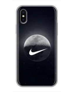 Чехол для iPhone Xs Max с картинкой «Nike в стиле граффити»