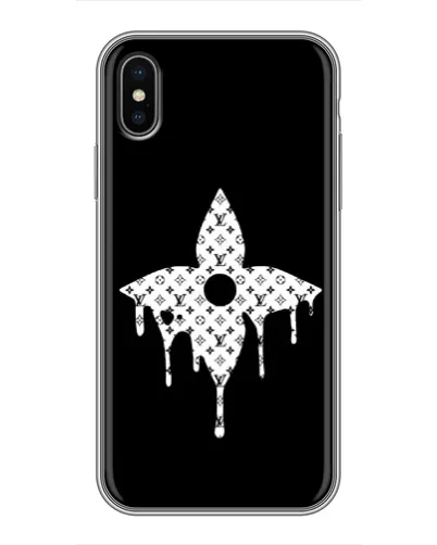 Чохол для iPhone Xs Max з картинкою «Квіткова монограма»
