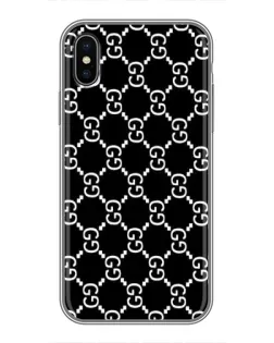 Чохол для iPhone Xs Max з картинкою «Gucci — сітчастий паттерн»
