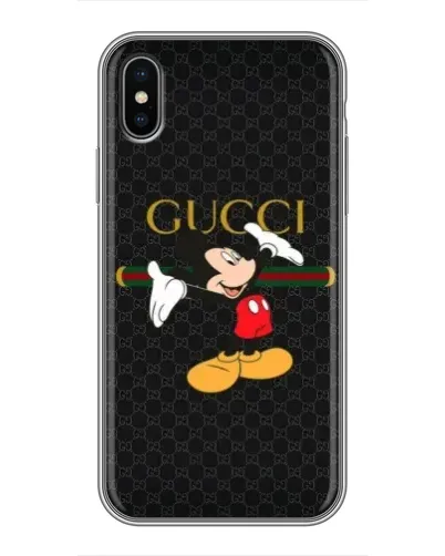 Чехол для iPhone Xs Max с картинкой «Микки Маус Gucci»