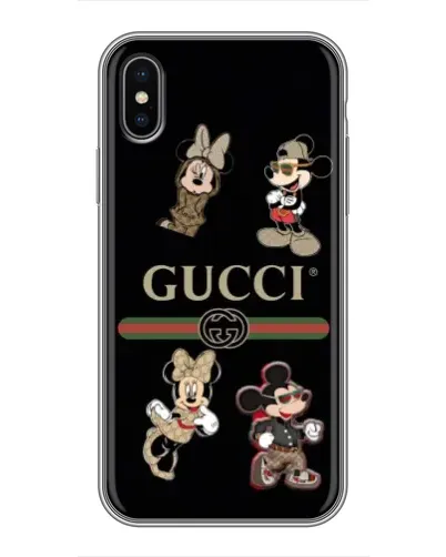 Чохол для iPhone Xs Max з картинкою «Gucci — герої Disney та монограма» Чохол для iPhone Xs Max з картинкою «Gucci — герої Disney та монограма»