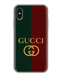 Чохол для iPhone Xs Max з картинкою «Gucci — темно-зелений градієнт» Чохол для iPhone Xs Max з картинкою «Gucci — темно-зелений градієнт»