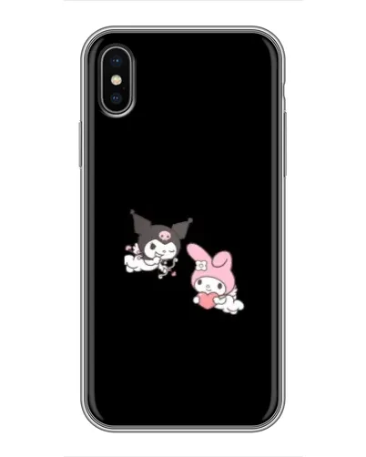 Чохол для iPhone Xs Max з картинкою «My Melody та Kuromi»