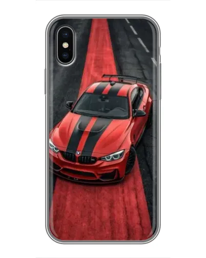 Чохол для iPhone Xs Max з картинкою «BMW на червоній доріжці» Чохол для iPhone Xs Max з картинкою «BMW на червоній доріжці»