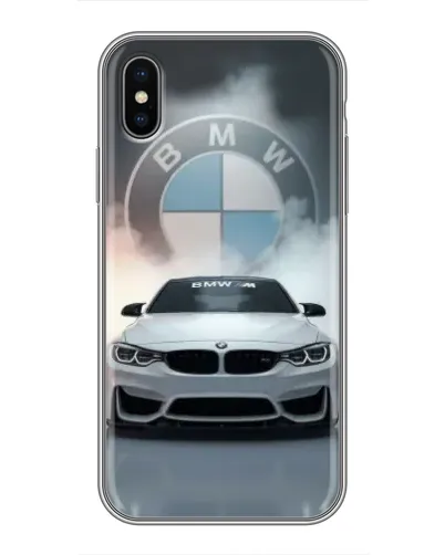 Чехол для iPhone Xs Max с картинкой «BMW в белом дыму» Чехол для iPhone Xs Max с картинкой «BMW в белом дыму»