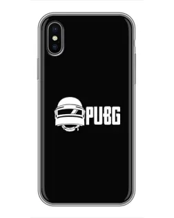Чохол для iPhone Xs Max з картинкою «PUBG — класичний лого»