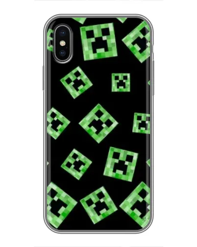 Чохол для iPhone Xs Max з картинкою «Паттерн з кріперами»