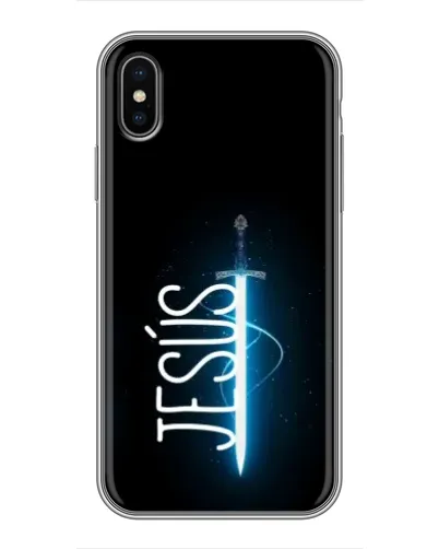 Чохол для iPhone Xs Max з картинкою «Меч Духа Jesus» Чохол для iPhone Xs Max з картинкою «Меч Духа Jesus»