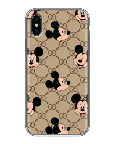 Чохол для iPhone Xs Max з картинкою «Брендовий паттерн Міккі» Чохол для iPhone Xs Max з картинкою «Брендовий паттерн Міккі»