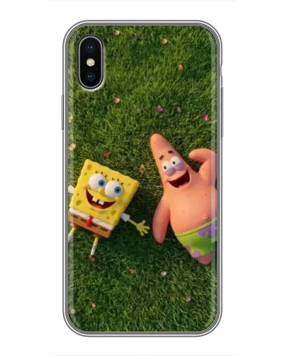 Чехол для iPhone Xs Max с картинкой «Друзья на лужайке» Чехол для iPhone Xs Max с картинкой «Друзья на лужайке»