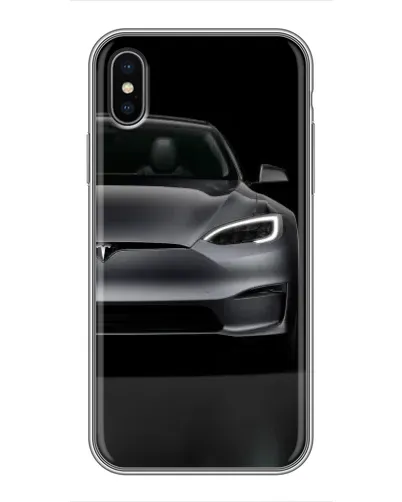 Чохол для iPhone Xs Max з картинкою «Tesla Model S Look» Чохол для iPhone Xs Max з картинкою «Tesla Model S Look»