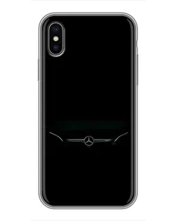 Чохол для iPhone Xs Max з картинкою «Mercedes Stealth Look»