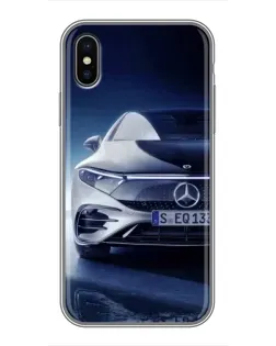 Чохол для iPhone Xs Max з картинкою «Mercedes EQ — майбутнє»
