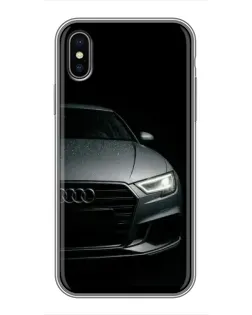 Чохол для iPhone Xs Max з картинкою «Audi — деталізація кузова»