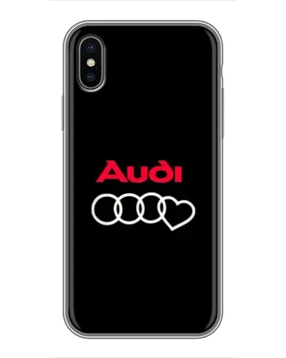 Чохол для iPhone Xs Max з картинкою «Логотип Audi Heart» Чохол для iPhone Xs Max з картинкою «Логотип Audi Heart»