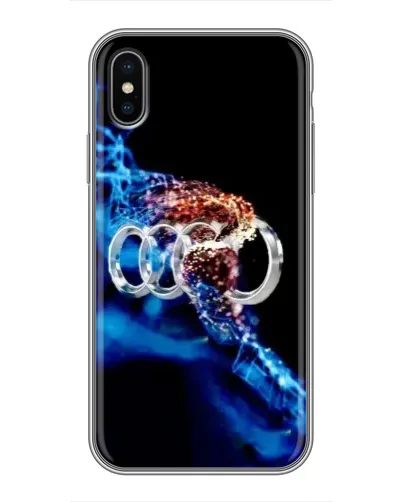 Чохол для iPhone Xs Max з картинкою «Енергія лого Audi» Чохол для iPhone Xs Max з картинкою «Енергія лого Audi»