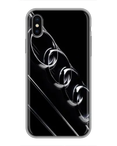 Чохол для iPhone Xs Max з картинкою «Audi — абстрактні кільця» Чохол для iPhone Xs Max з картинкою «Audi — абстрактні кільця»