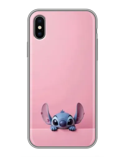 Чохол для iPhone Xs Max з картинкою «Stitch визирає» Чохол для iPhone Xs Max з картинкою «Stitch визирає»