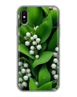 Чохол для iPhone Xs Max з картинкою «Конвалії в зелені» Чохол для iPhone Xs Max з картинкою «Конвалії в зелені»