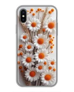 Чохол для iPhone Xs Max з картинкою «Білі сухоцвіти» Чохол для iPhone Xs Max з картинкою «Білі сухоцвіти»