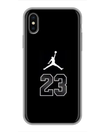 Чехол для iPhone Xs с картинкой «Jordan Flight 23»