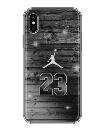 Чехол для iPhone Xs с картинкой «Jordan Carbon 23»