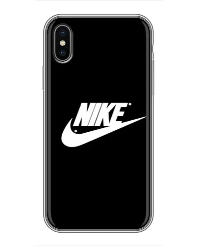 Чехол для iPhone Xs с картинкой «Мазки краски Nike» Чехол для iPhone Xs с картинкой «Мазки краски Nike»