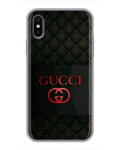 Чехол для iPhone Xs с картинкой «Gucci — стеганый черный» Чехол для iPhone Xs с картинкой «Gucci — стеганый черный»