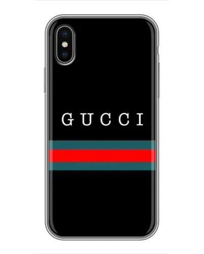 Чехол для iPhone Xs с картинкой «Gucci — красный пояс» Чехол для iPhone Xs с картинкой «Gucci — красный пояс»