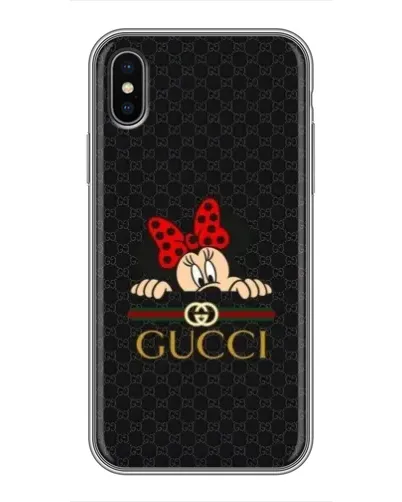 Чехол для iPhone Xs с картинкой «Минни Маус Gucci — черный» Чехол для iPhone Xs с картинкой «Минни Маус Gucci — черный»