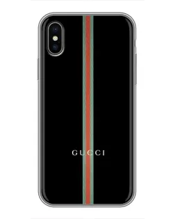 Чохол для iPhone Xs з картинкою «Gucci — строга лінія» Чохол для iPhone Xs з картинкою «Gucci — строга лінія»