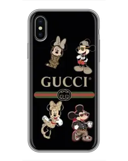 Чохол для iPhone Xs з картинкою «Gucci — герої Disney та монограма» Чохол для iPhone Xs з картинкою «Gucci — герої Disney та монограма»