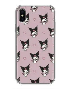 Чохол для iPhone Xs з картинкою «Kuromi — нічний сон» Чохол для iPhone Xs з картинкою «Kuromi — нічний сон»