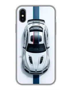 Чохол для iPhone Xs з картинкою «Вид зверху — BMW M» Чохол для iPhone Xs з картинкою «Вид зверху — BMW M»