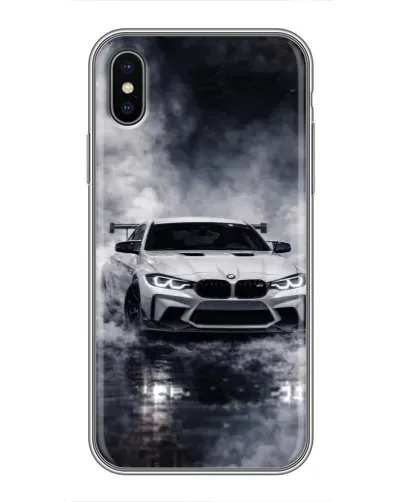 Чохол для iPhone Xs з картинкою «BMW крізь туман»