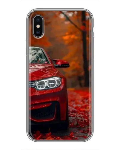 Чохол для iPhone Xs з картинкою «Осіння BMW M4»
