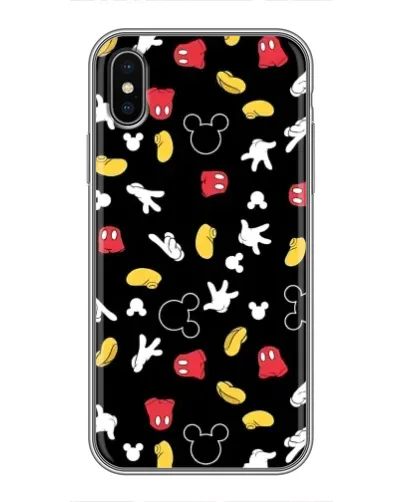 Чохол для iPhone Xs з картинкою «Графічний принт лапок»